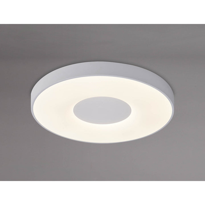 Mantra M7560 Coin Round Ceiling 100W LED Remote Control - White