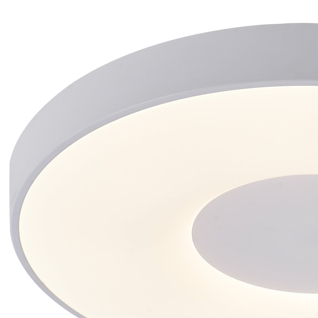 Mantra M7560 Coin Round Ceiling 100W LED Remote Control - White