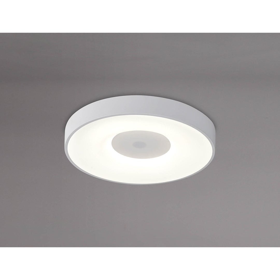 Mantra M7563 Coin Round Ceiling 80W LED Remote Control - White