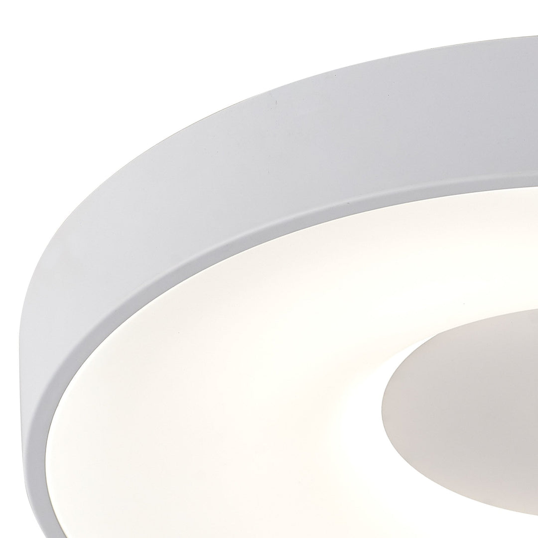 Mantra M7563 Coin Round Ceiling 80W LED Remote Control - White