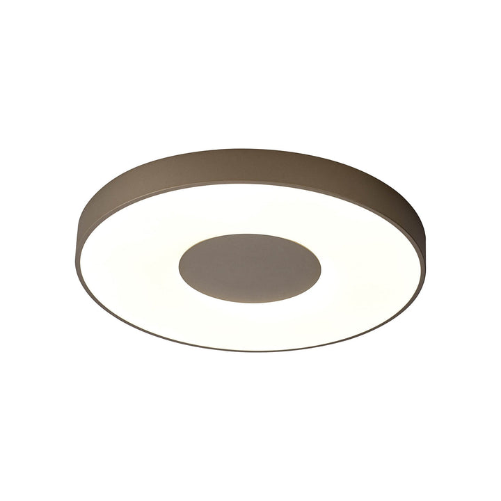 Mantra M7690 Coin Round Ceiling 100W LED Remote Control - Sand Brown