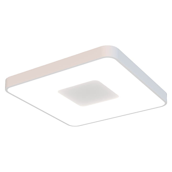 Mantra M7916 Coin Square Ceiling 100W LED Remote Control - White