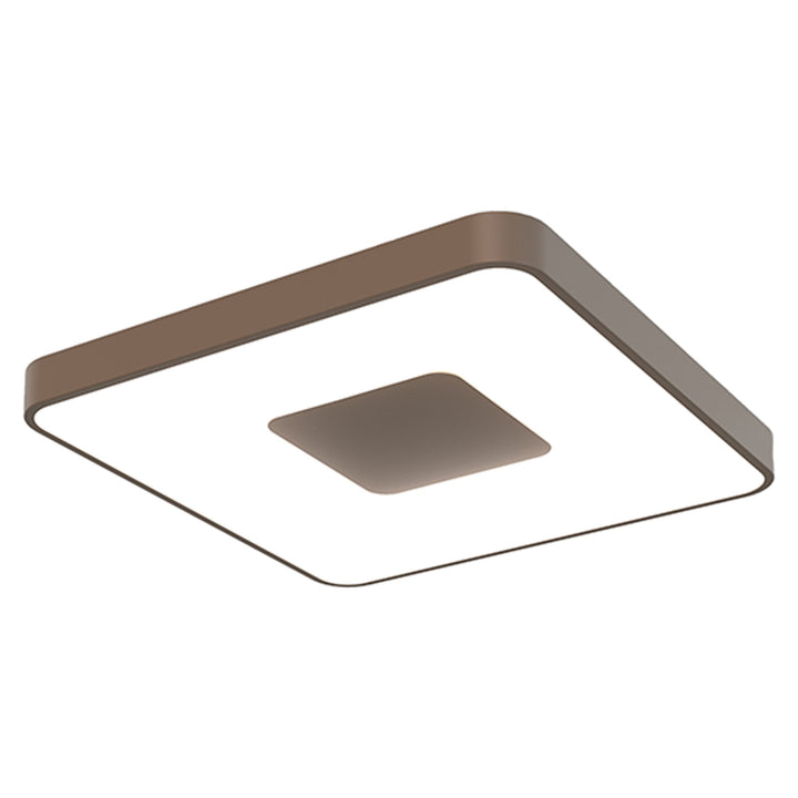 Mantra M7925 Coin Square Ceiling 100W LED Remote Control - Gold