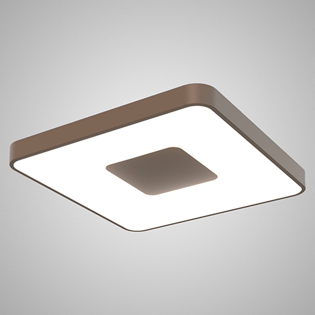 Mantra M7925 Coin Square Ceiling 100W LED Remote Control - Gold