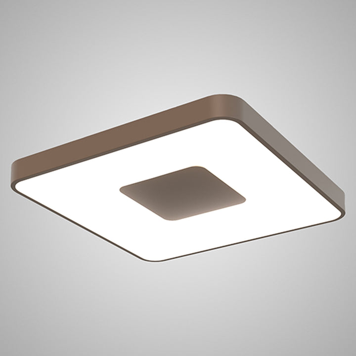 Mantra M7925 Coin Square Ceiling 100W LED Remote Control - Gold