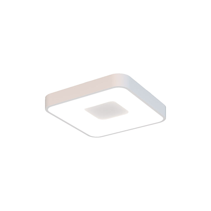 Mantra M7922 Coin Square Ceiling 56W LED Remote Control - White