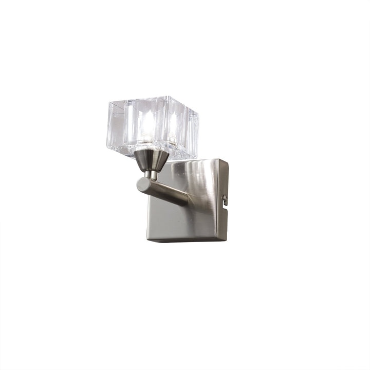 Mantra M2363SN Cuadrax Wall Lamp 1 Light G9 Satin Nickel