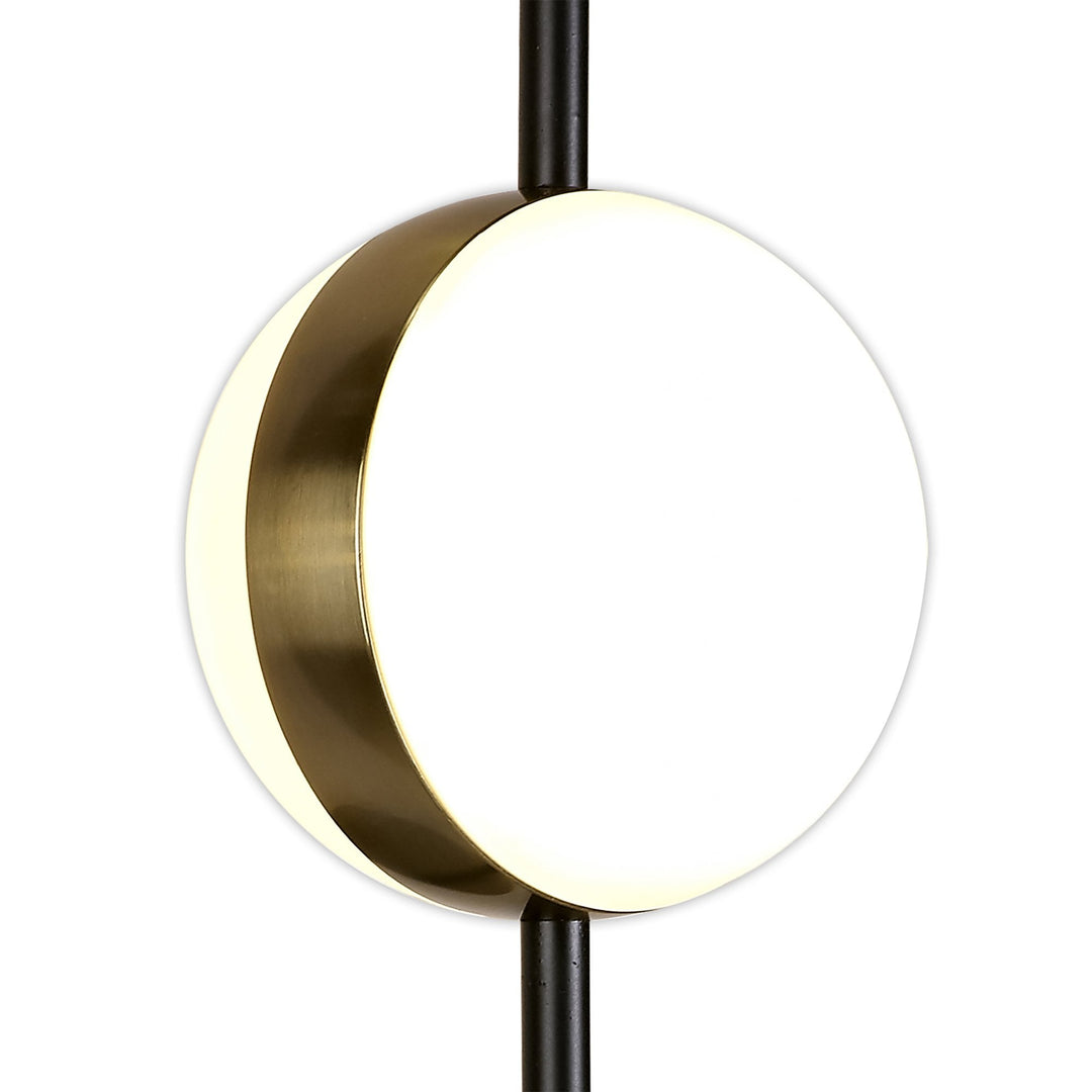 Mantra M7163 Cuba Wall Lamp 8W LED Gold/Black