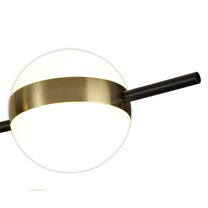 Mantra M7162 Cuba Ceiling 4 Light 32W LED Gold/Black