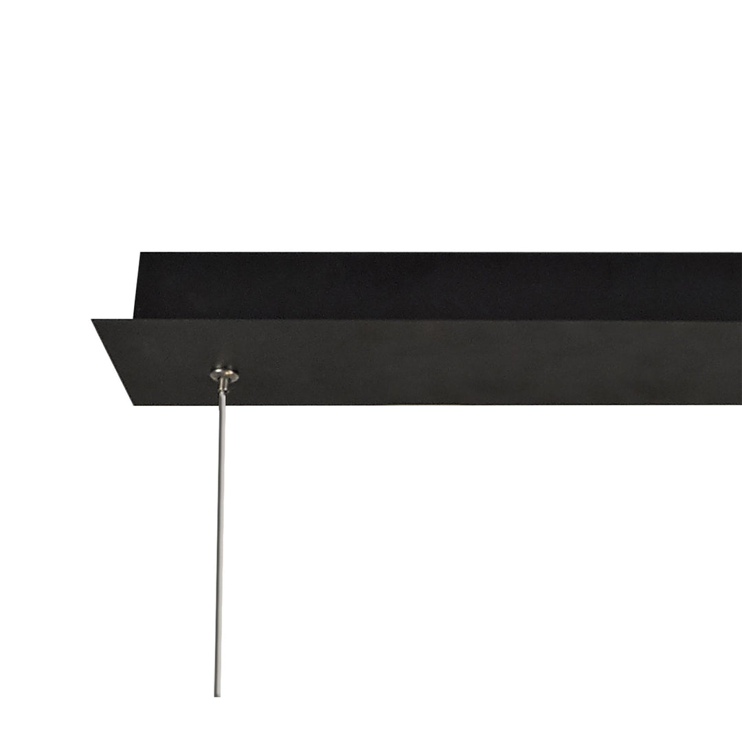 Mantra M7161 Cuba Linear Pendant 4 Light 32W LED Gold/Black