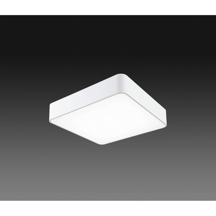 Mantra M5513 Cumbuco Flush 60cm Square 80W LED White/Acrylic