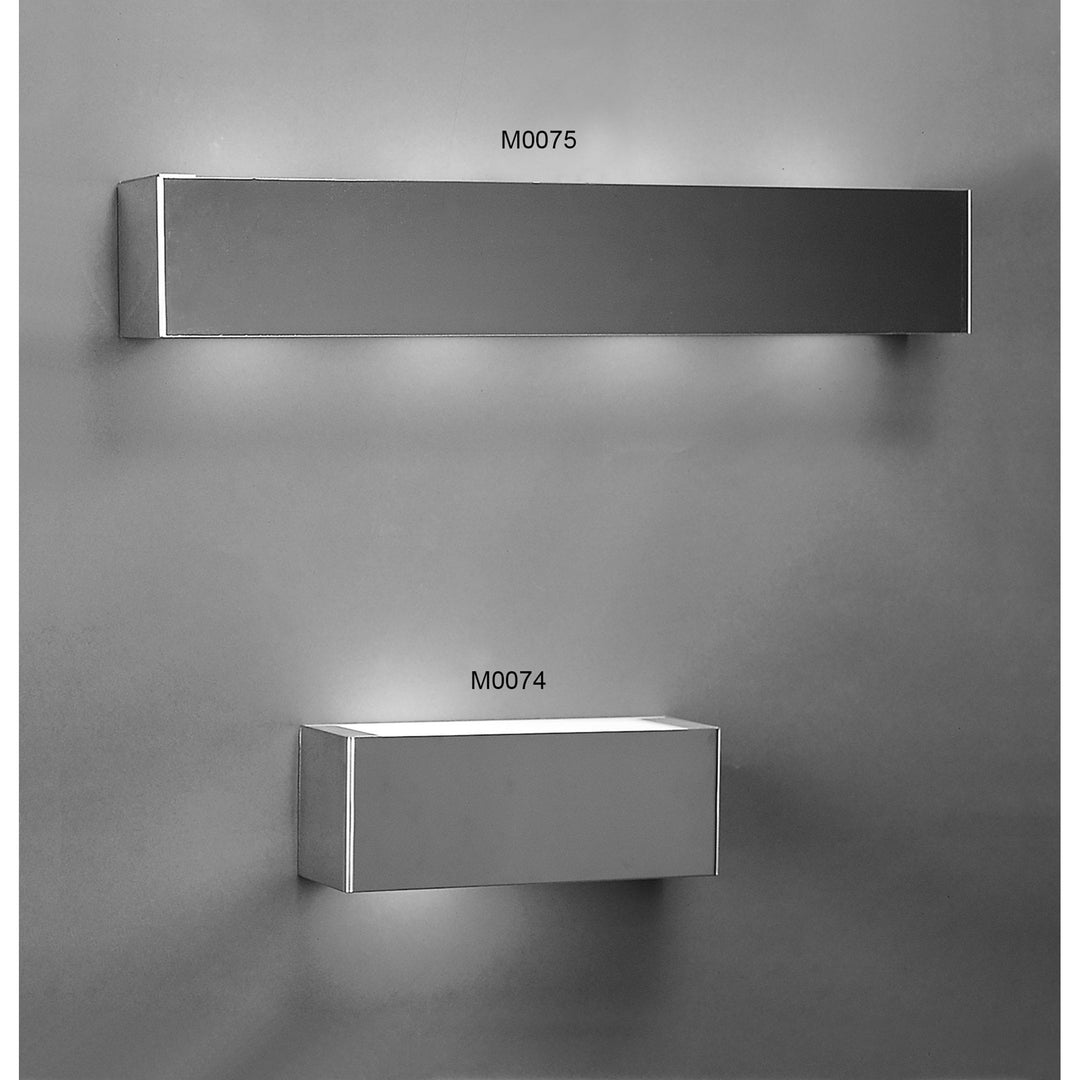 Mantra M0075 Comfort Wall Light G9 4 Light G9 Polished Chrome/Frosted Glass