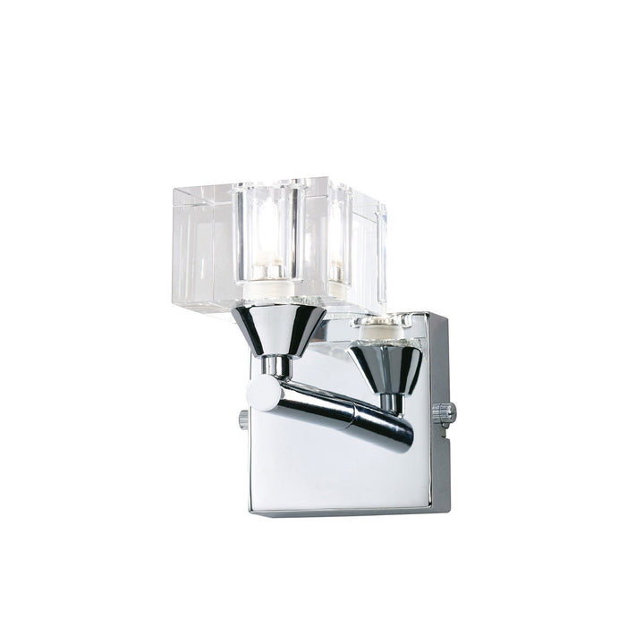 Mantra M2363 Cuadrax Wall Lamp 1 Light G9 Polished Chrome