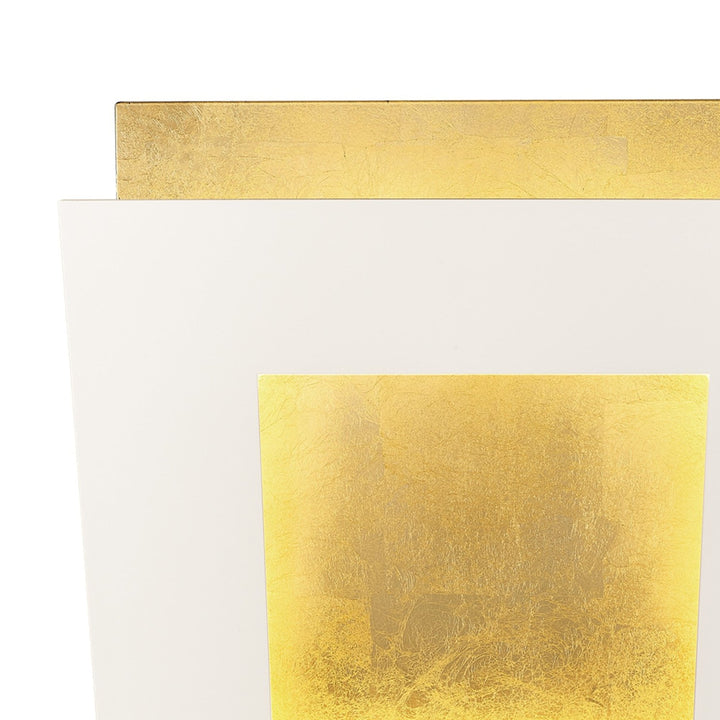 Mantra M8119 Dalia 22cm Wall Lamp 24W LED Gold/White