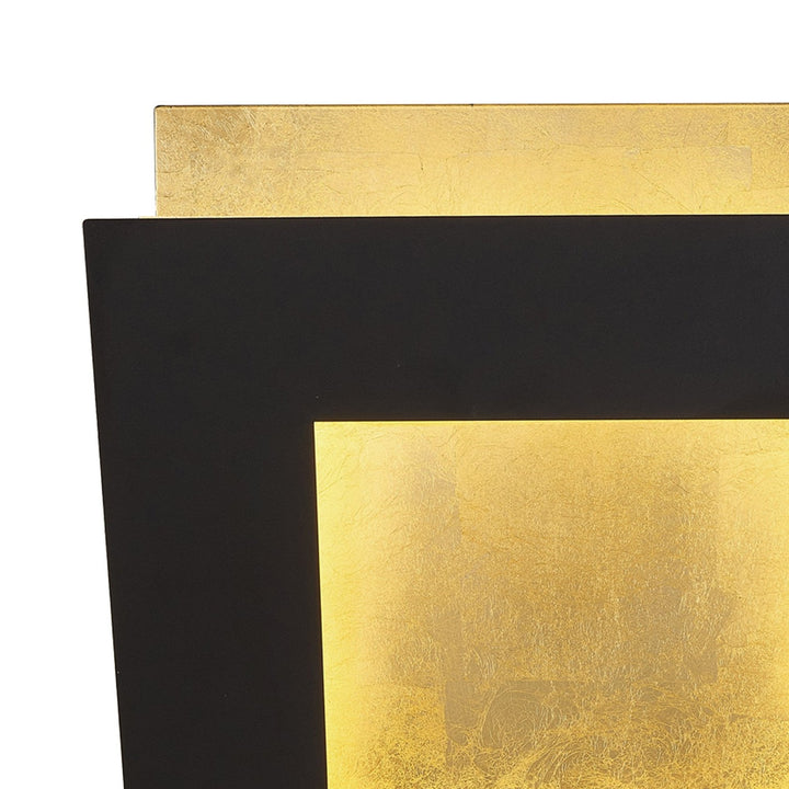 Mantra M8116 Dalia 18cm Wall Lamp 18W LED Gold/Black