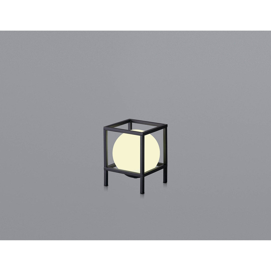 Mantra M7612 Desigual Small Table Lamp 1 Light Matt Black