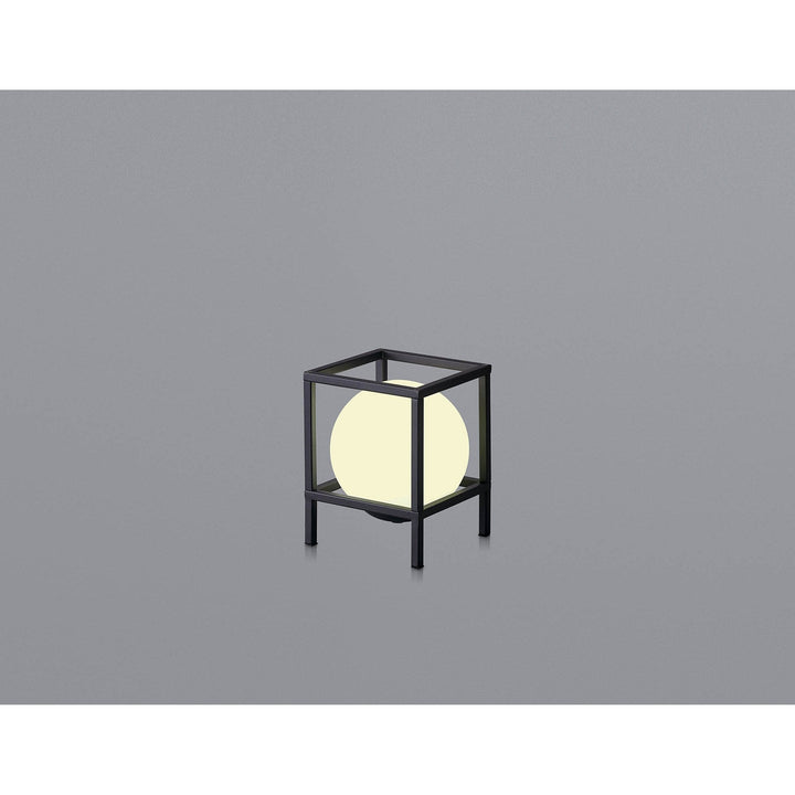 Mantra M7612 Desigual Small Table Lamp 1 Light Matt Black