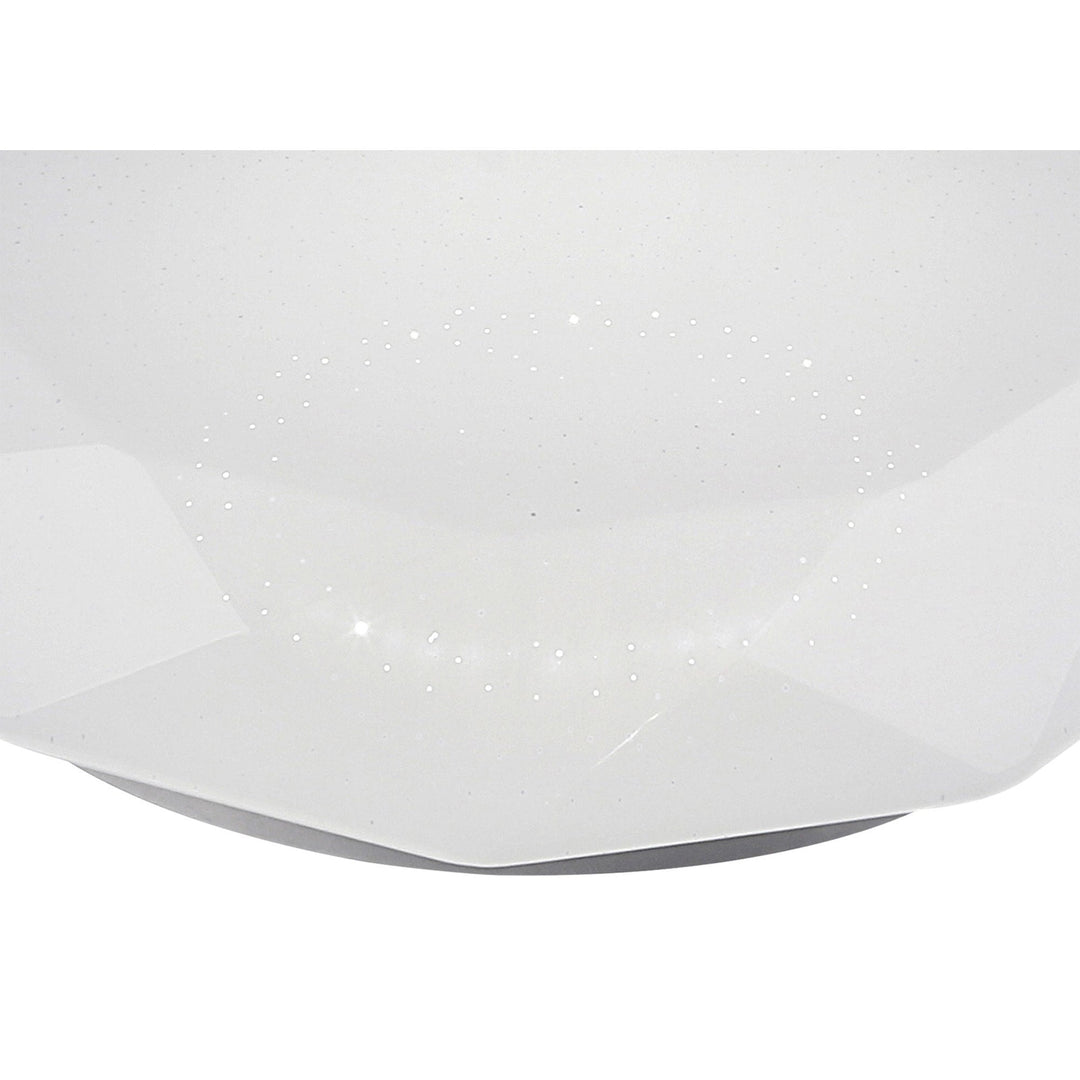 Mantra M5974 Diamante Smart Ceiling 56W LED Remote Control White