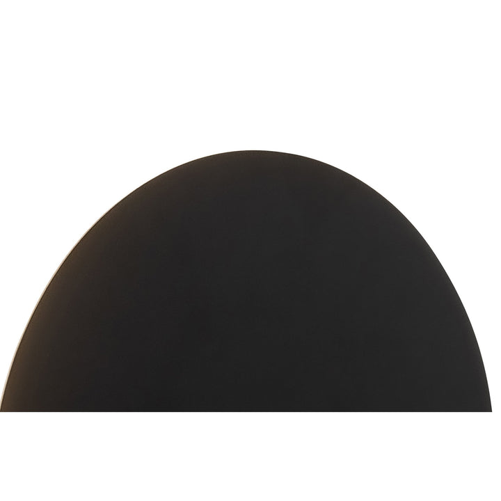 Mantra M7297 Eris 1 Light Wall Lamp 8W LED Black