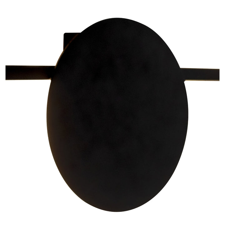 Mantra M7301 Eris 3 Light Wall Lamp 24W LED Black