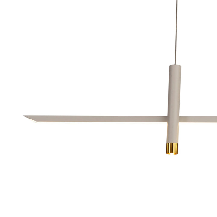 Mantra M7980 Esparta Linear Pendant 30W LED White / Gold