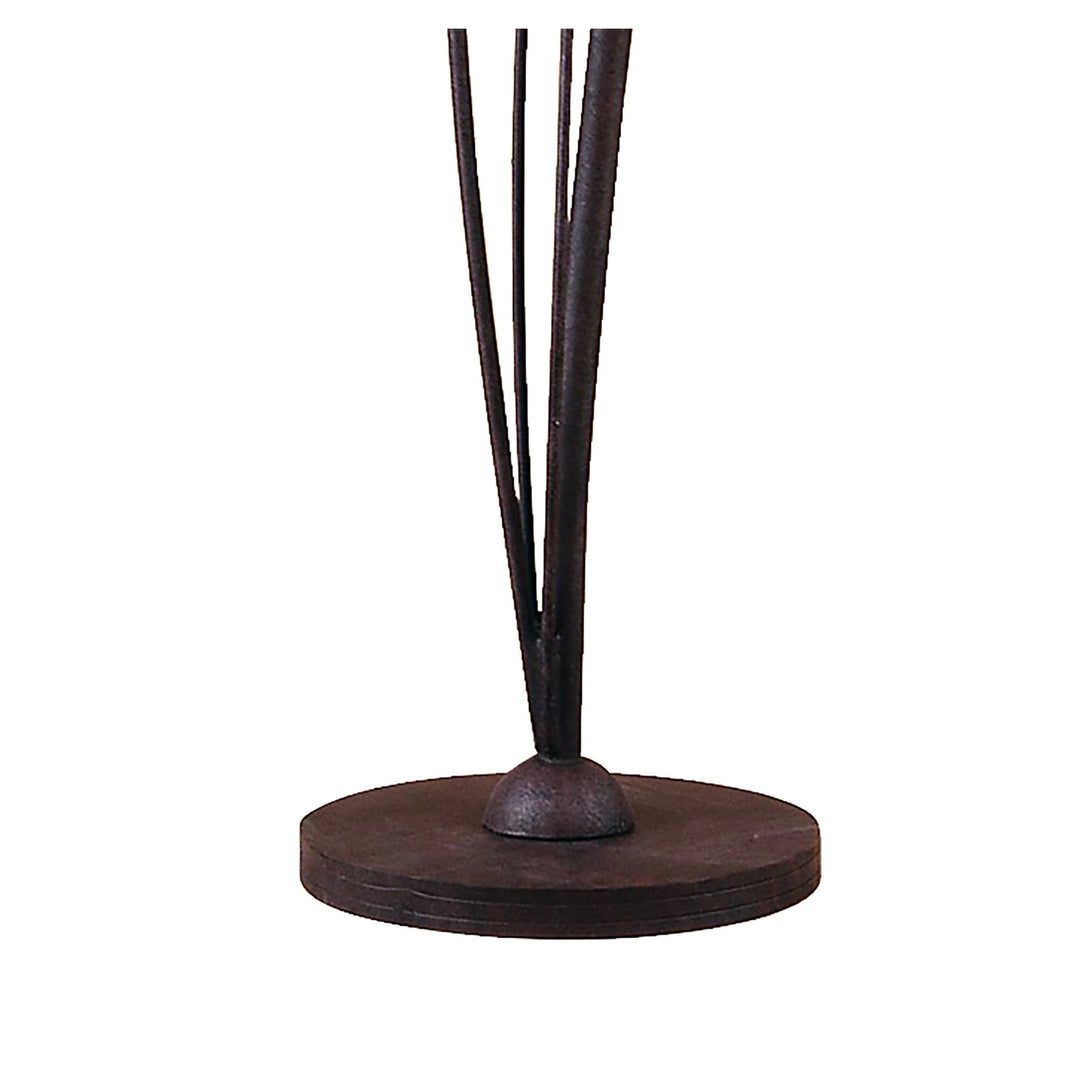 Mantra M2726 Estilo Floor Lamp 2 Light E14 Brown/Black Oxide