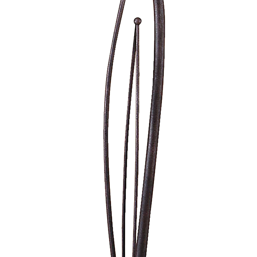 Mantra M2726 Estilo Floor Lamp 2 Light E14 Brown/Black Oxide