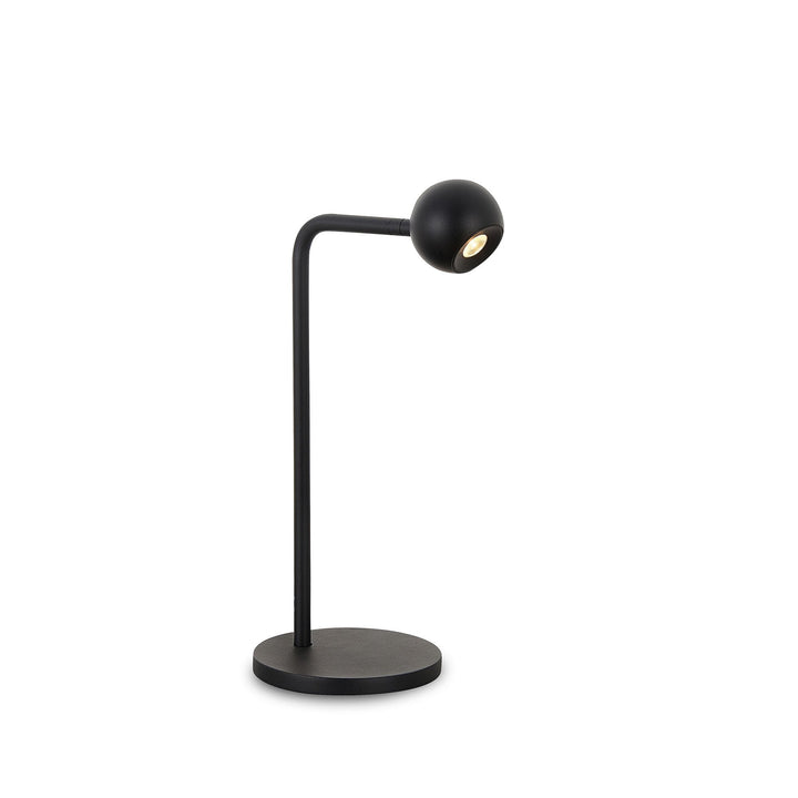 Mantra M7510 Eyes 38.5cm Table Lamp 6W LED Sand Black