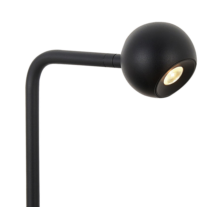 Mantra M7510 Eyes 38.5cm Table Lamp 6W LED Sand Black