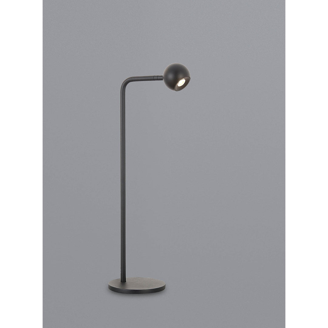 Mantra M7511 Eyes 55.5cm Table Lamp 6W LED Sand Black