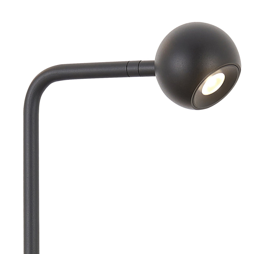 Mantra M7511 Eyes 55.5cm Table Lamp 6W LED Sand Black