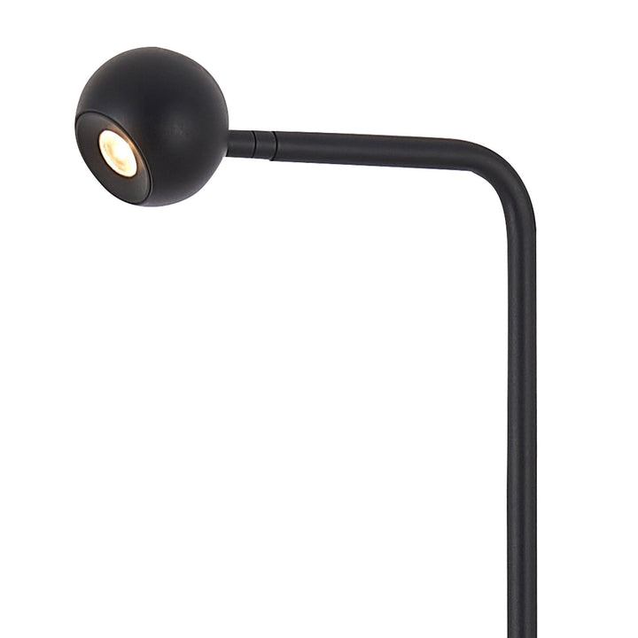 Mantra M7512 Eyes 125.5cm Floor Lamp 6W LED Sand Black