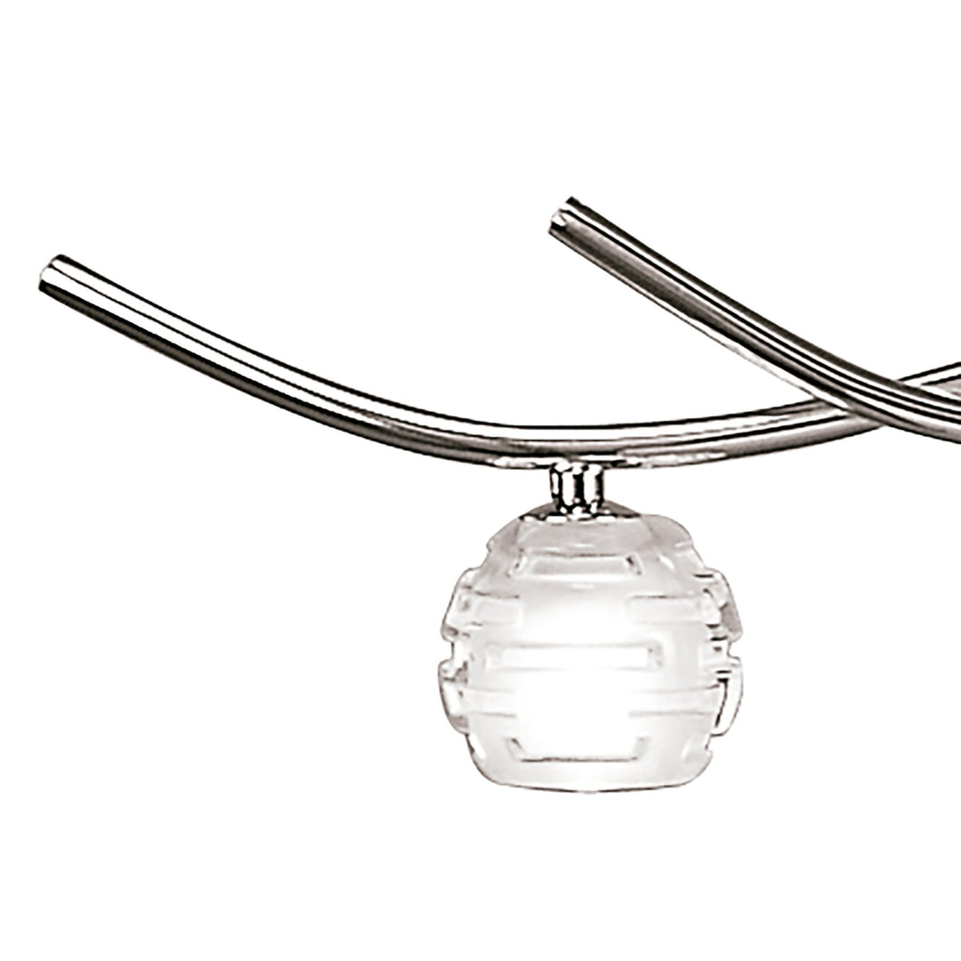 Mantra M0081 | Dali Telescopic 5 Light Pendant | Polished Chrome