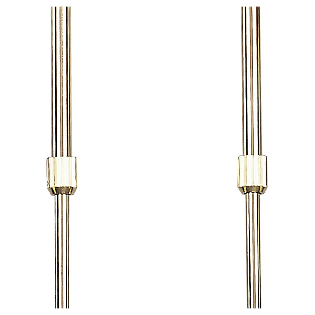 Mantra M0082PB Dali Telescopic Linear Pendant Line 4 Light G9 Polished Brass