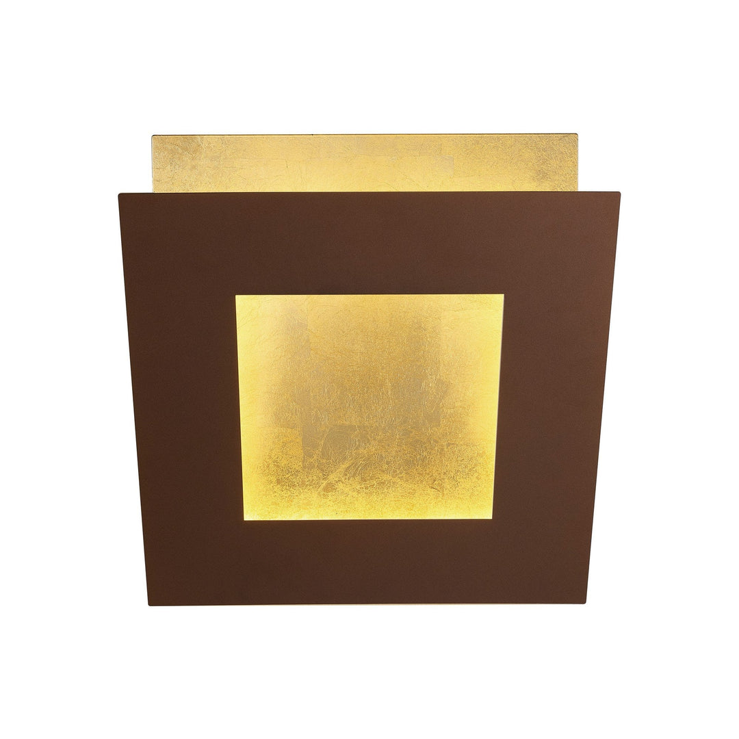 Mantra M8121 Dalia 22cm Wall Lamp 24W LED Gold/Rust Brown