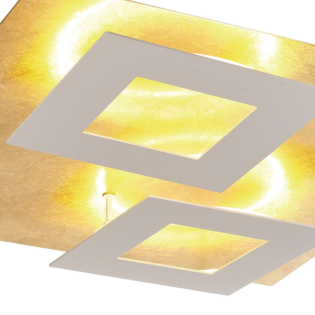 Mantra M8161 Dalia 50cm Ceiling 48W LED Gold/White