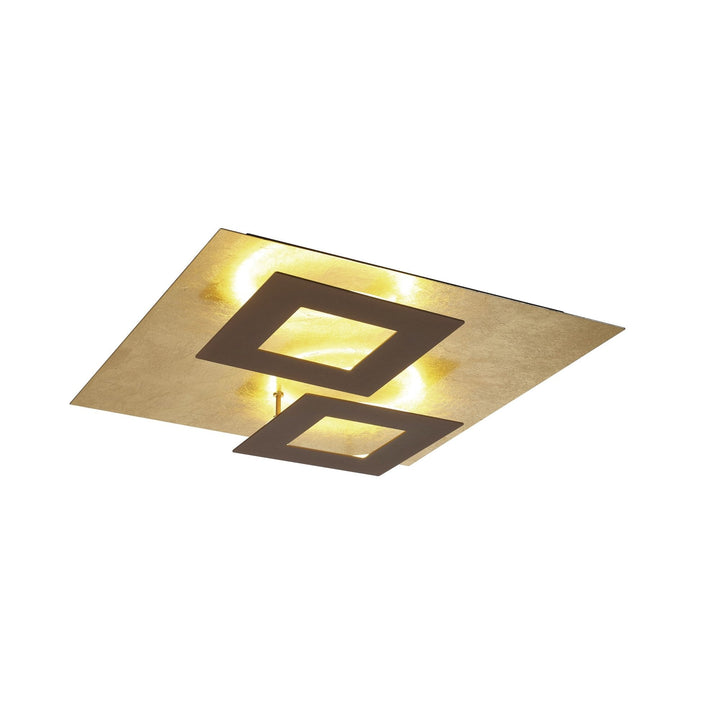 Mantra M8163 Dalia 50cm Ceiling 48W LED Gold/Rust Brown