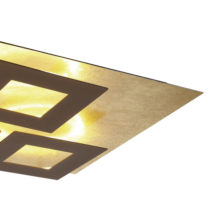 Mantra M8163 Dalia 50cm Ceiling 48W LED Gold/Rust Brown