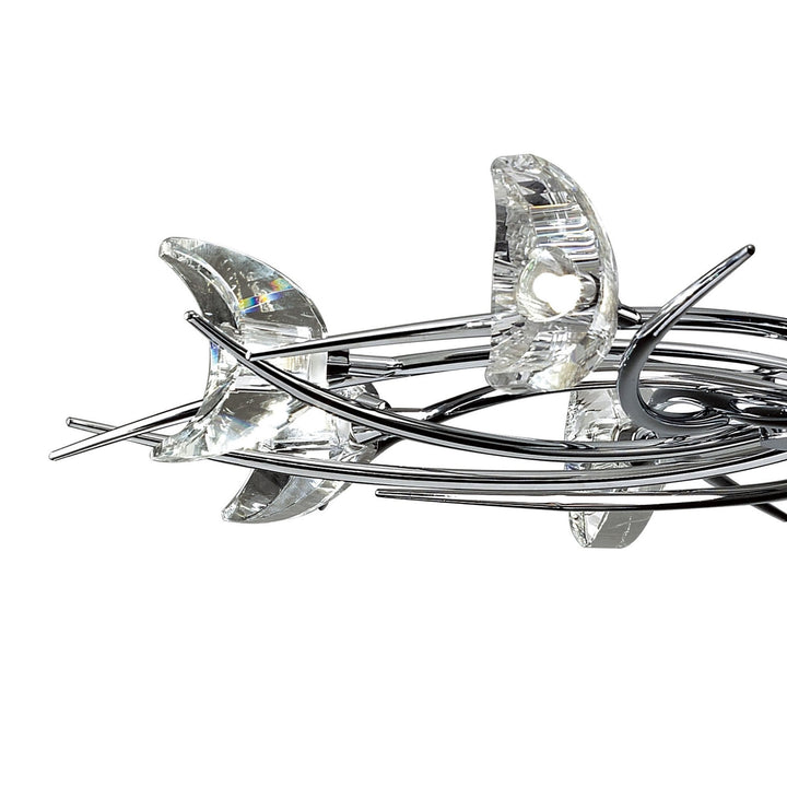 Mantra M1450 Eclipse pendant 8 light polished chrome