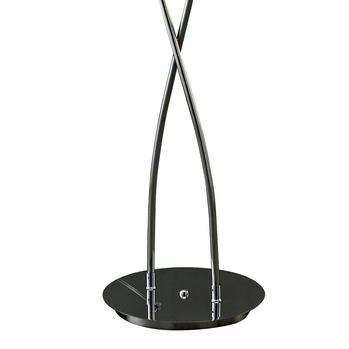 Mantra M1463 Eclipse floor lamp 2 light polished chrome