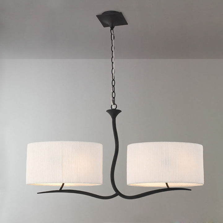 Mantra M1150 Eve Pendant 4 Light White Shade