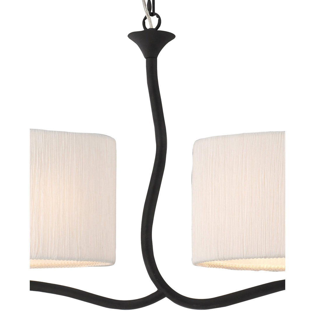 Mantra M1150 Eve Pendant 4 Light White Shade