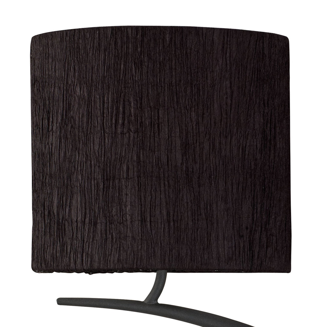 Mantra M1155/BS Eve Wall 2 Light Anthracite Black Shade