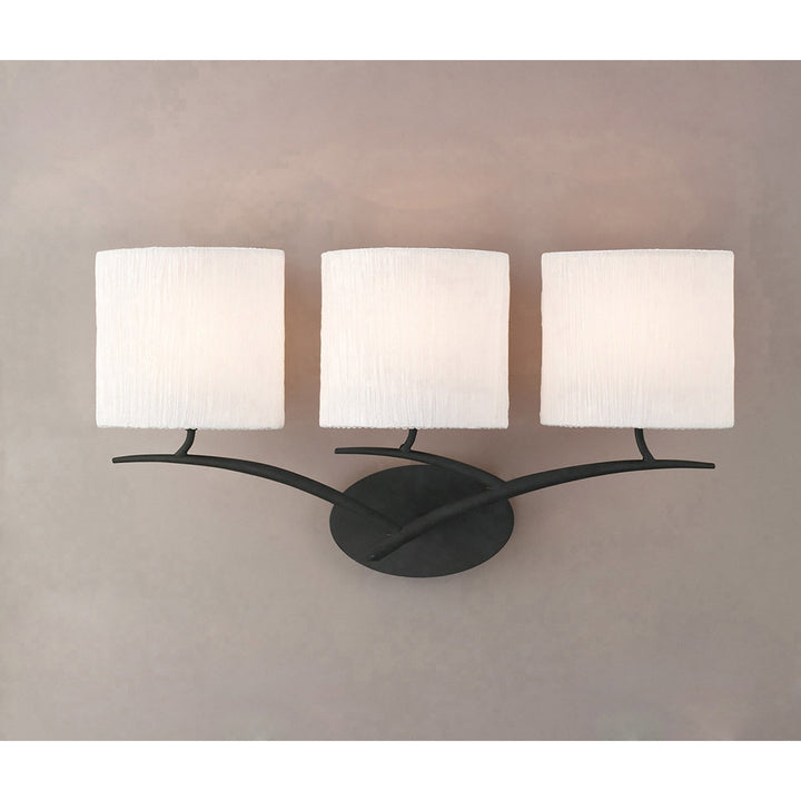 Mantra M1156/S Eve Wall 3 Light White Shade