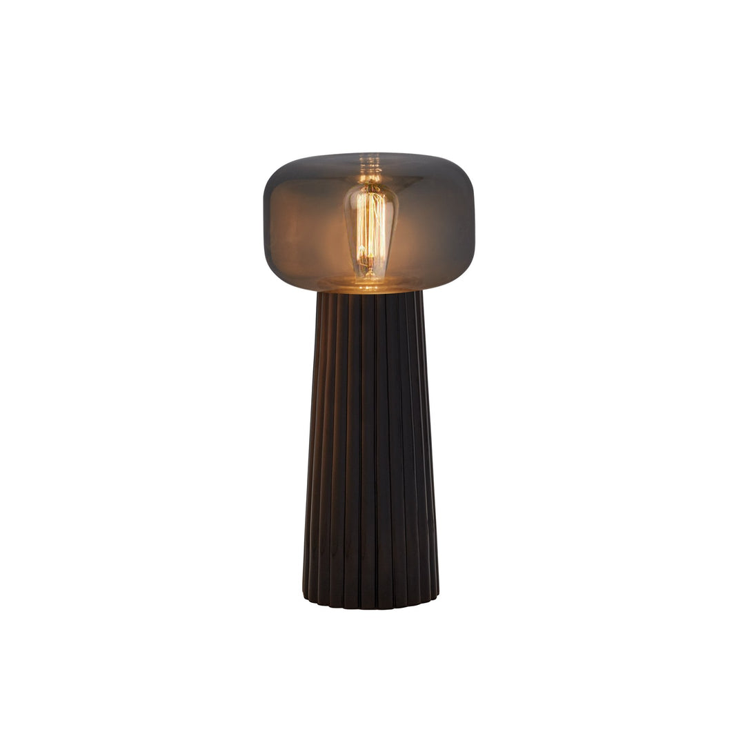 Mantra M7249 Faro Table Lamp 1 Light E27 Black