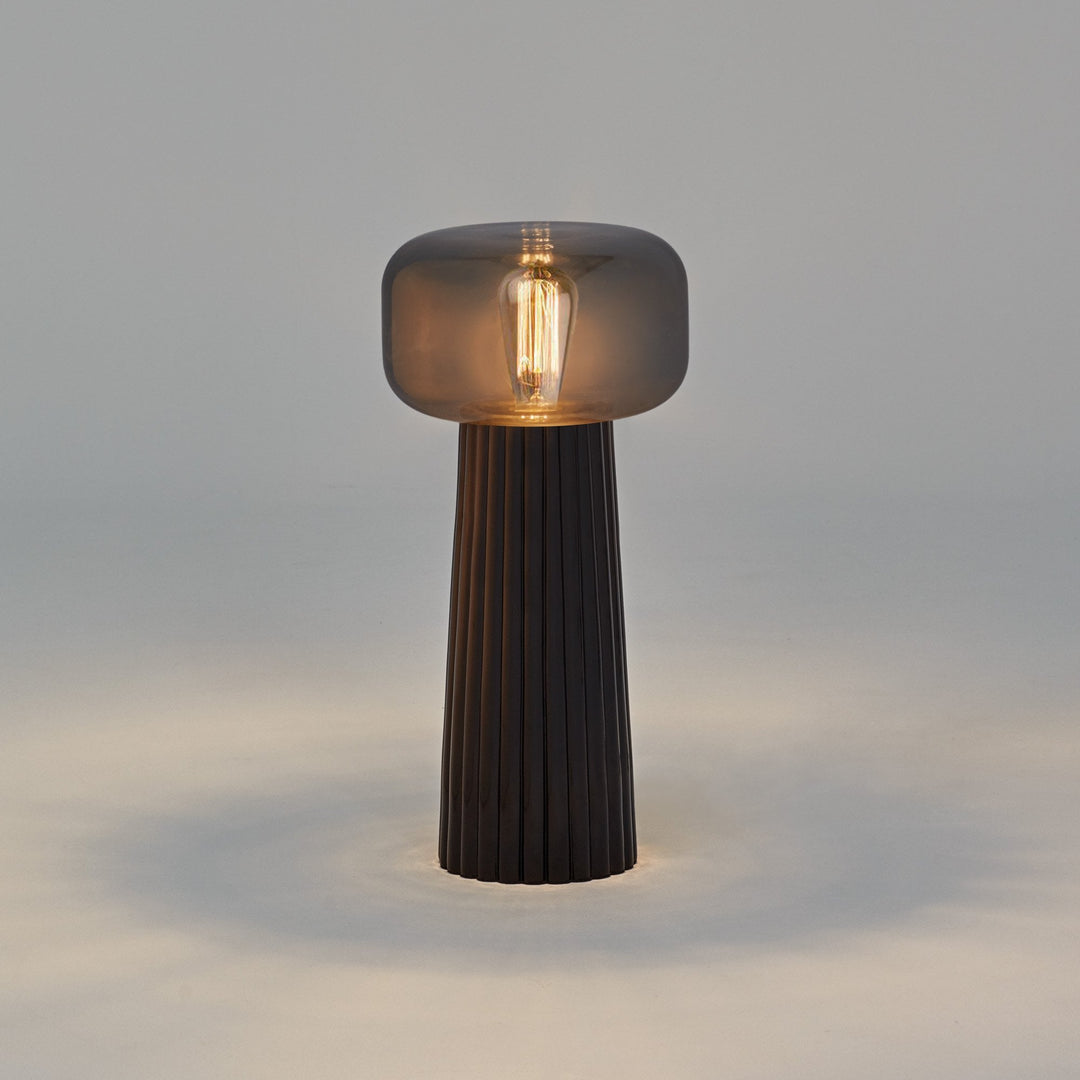 Mantra M7249 Faro Table Lamp 1 Light E27 Black