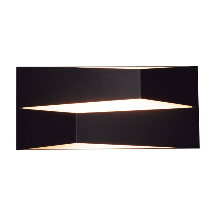 Mantra M8159 Fuji Wall Light 14W LED Black