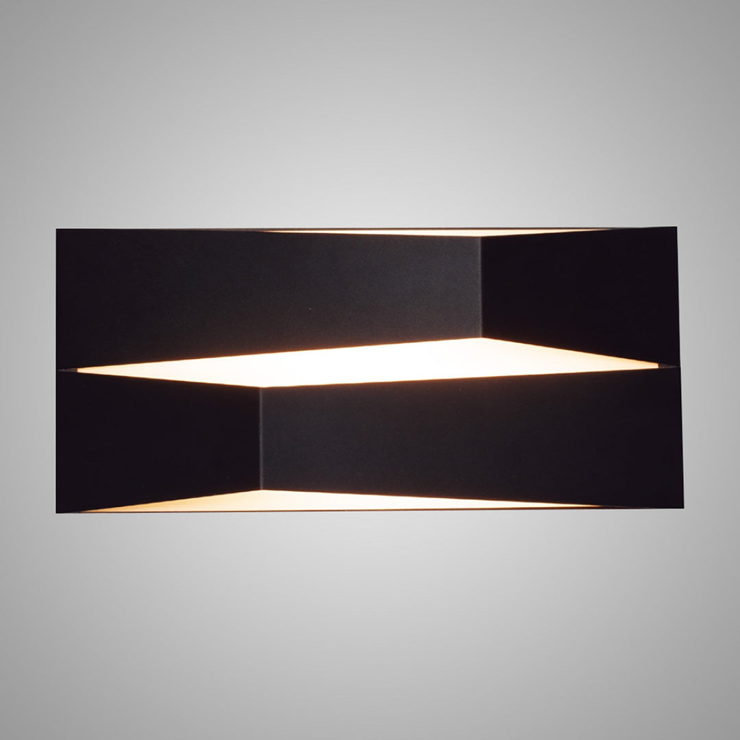 Mantra M8159 Fuji Wall Light 14W LED Black