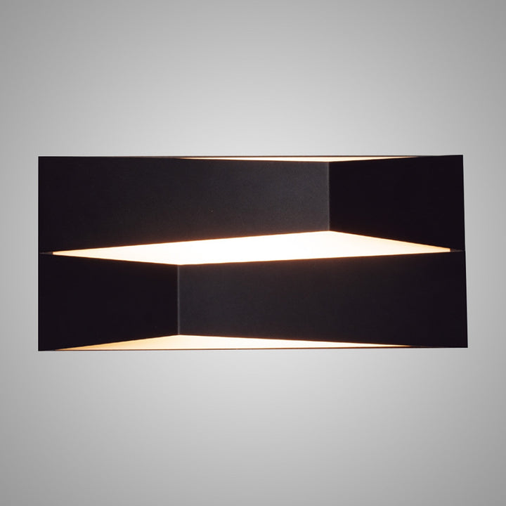 Mantra M8159 Fuji Wall Light 14W LED Black