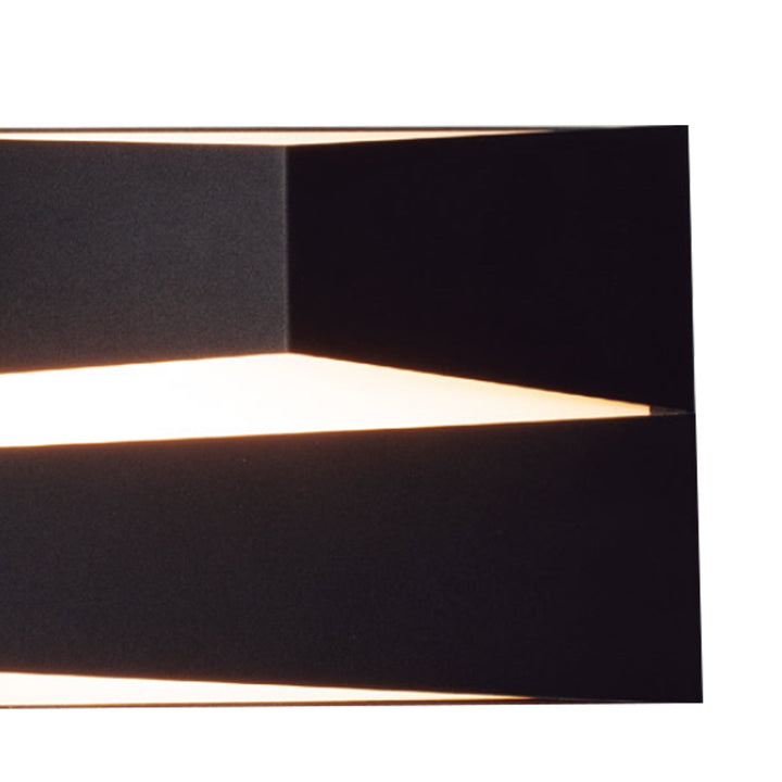 Mantra M8159 Fuji Wall Light 14W LED Black